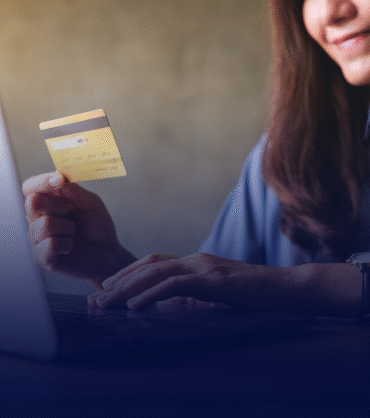 SMB owner using digital banking dashboard