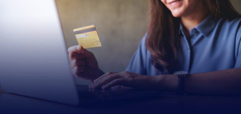 SMB owner using digital banking dashboard