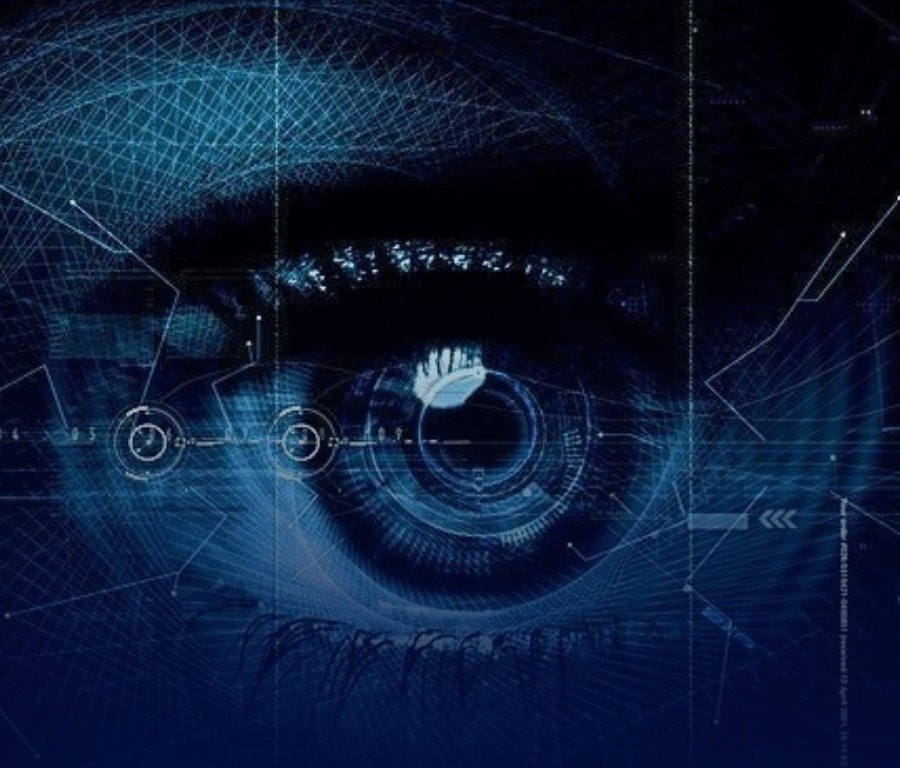 Business executive leading digital transformation with team alignment and cultural change.